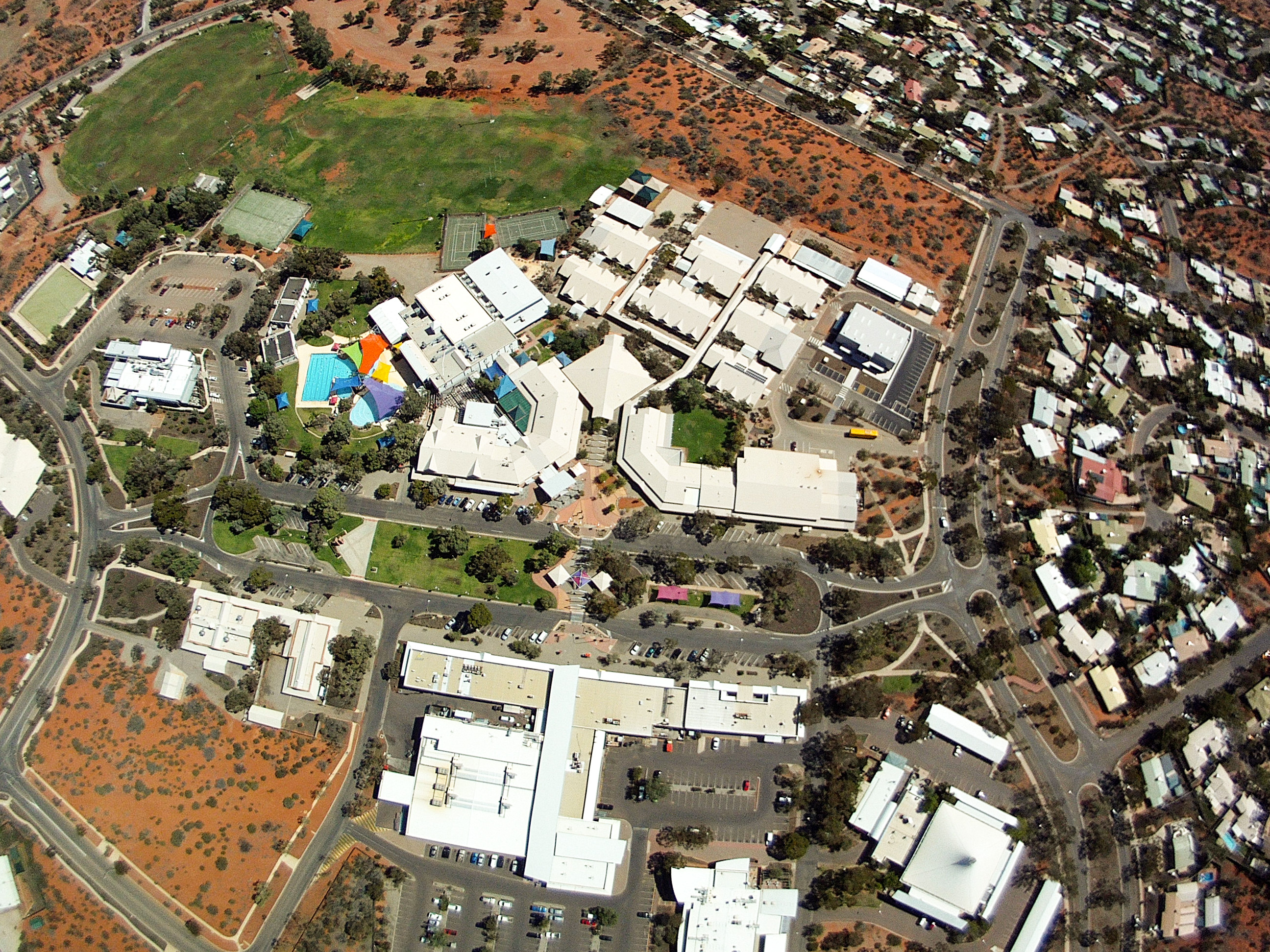Aerial Photo birdseye Roxby Downs