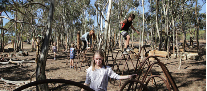 Para wirra nature play image hermit parra wirra nature play