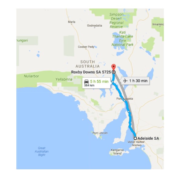 Adelaide to Roxby Downs Adl - RD
